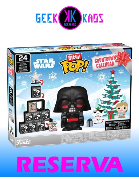 BITTY POP! - STAR WARS - COUNTDOWN CALENDAR 24 DIAS