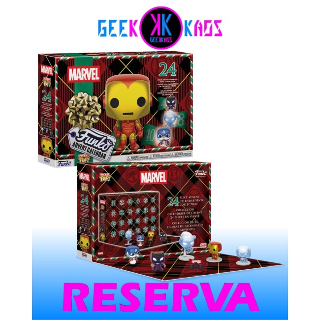 FUNKO POCKET POP! - CALENDARIO ADVIENTO - MARVEL
