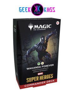 MAGIC: THE GATHERING - MARVEL HEROES - WAKANDA FOREVER COMMANDER DECK - INGLES