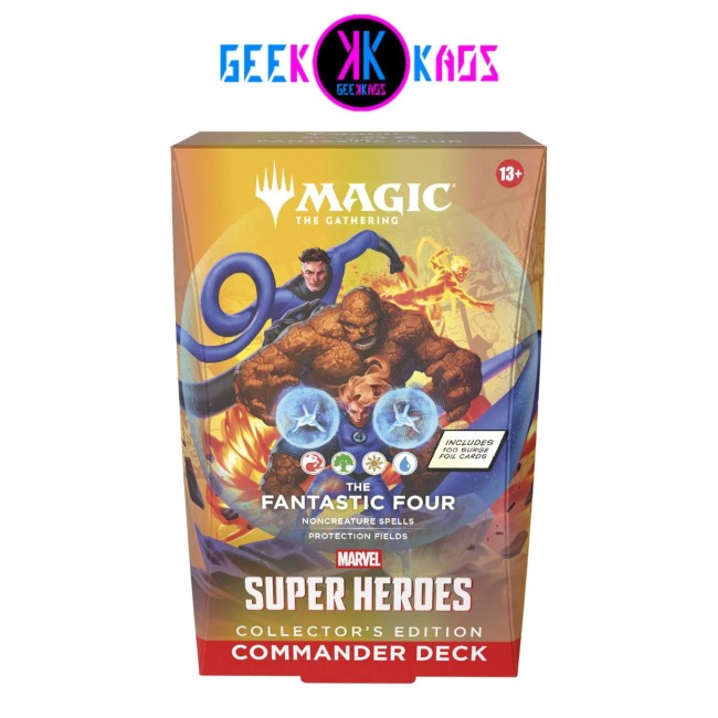 MAGIC: THE GATHERING - MARVEL HEROES - FANTASTIC FOUR COMMANDER DECK, COLLECTOR´S EDITION - INGLES