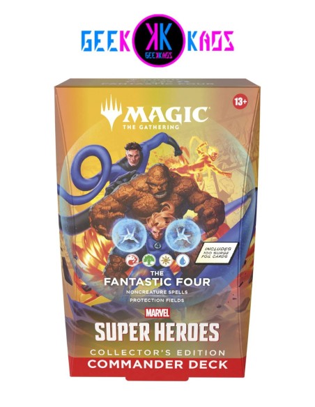 MAGIC: THE GATHERING - MARVEL HEROES - FANTASTIC FOUR COMMANDER DECK, COLLECTOR´S EDITION - INGLES