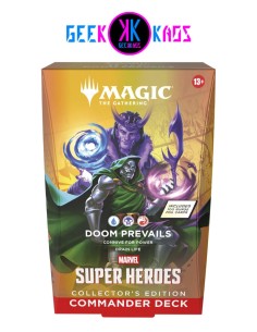 MAGIC: THE GATHERING - MARVEL HEROES - DOOM PREVAILS COMMANDER DECK, COLLECTOR´S EDITION - INGLES