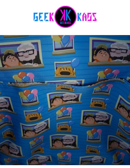 MINI MOCHILA - UP - CARL & RUSSEL - LOUNGEFLY