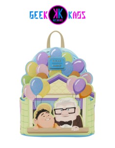 MINI MOCHILA - UP - CARL & RUSSEL - LOUNGEFLY