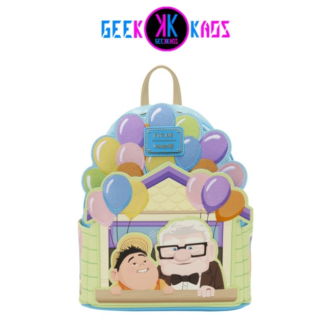 MINI MOCHILA - UP - CARL & RUSSEL - LOUNGEFLY