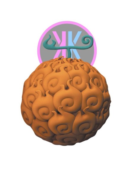 HUCHA - FLAME-FLAMEN FRUIT 8cm - PLASTOY