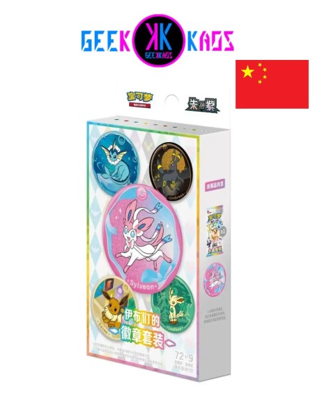 POKEMON TCG - TERASTAL GATHERING - BLIND BADGE BOX - CHINO