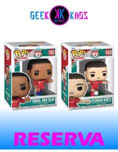 2-PACK - FUNKO POP! - LIVERPOOL - VIRGIL VAN DIJK 102, FLORIAN WIRTZ 103