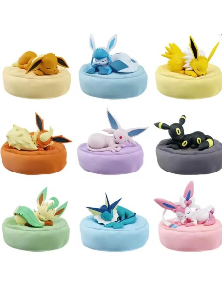 FIGURA FUNISM - POKEMON -  EEVEE FAMILY SLEEPING (MYSTERY)