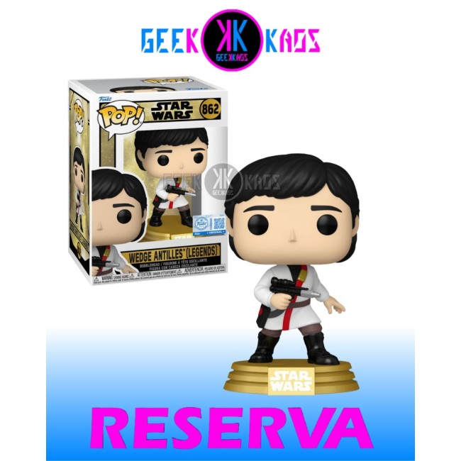 FUNKO POP! - STAR WARS - WEDGE ANTILLES  (LEGENDS) 862 (SE)