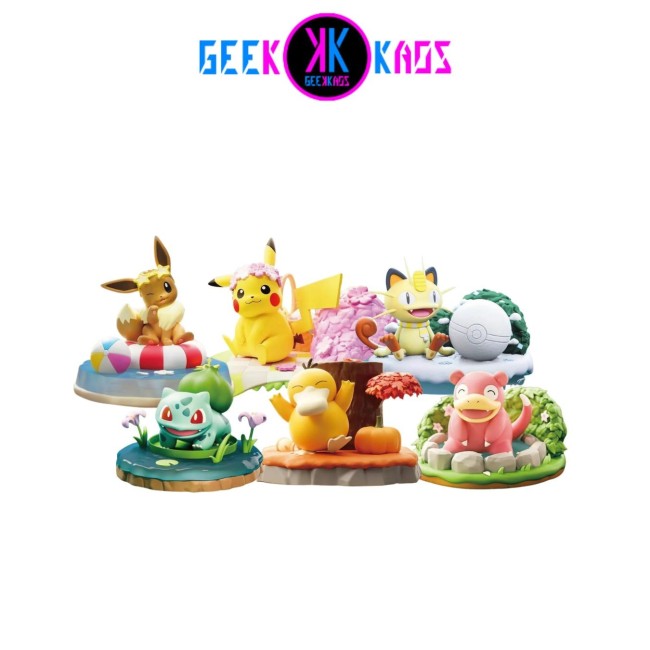 FIGURA FUNISM - POKEMON - NATURE WILD FUN ORNAMENT SERIES  (MYSTERY)