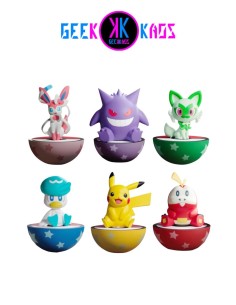FIGURA FUNISM - POKEMON - ROW SITTING TUMBLER (MYSTERY)