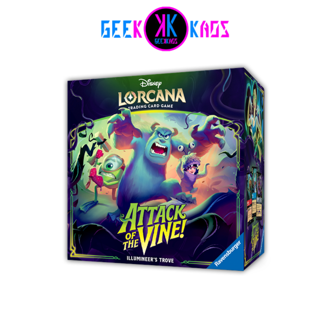 TCG DISNEY LORCANA CHAPTER 13 - ATTACK OF THE VINE - ILLUMINEER´S TROVE - INGLES