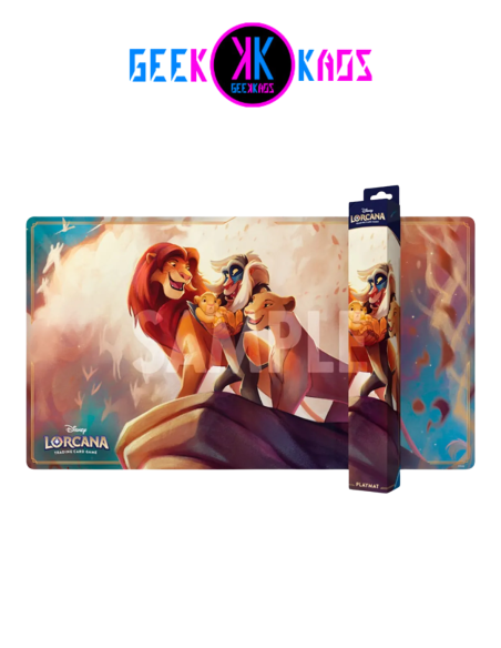 TCG DISNEY LORCANA CHAPTER 13 - ATTACK ON THE VINE! - TAPETE EL REY LEON