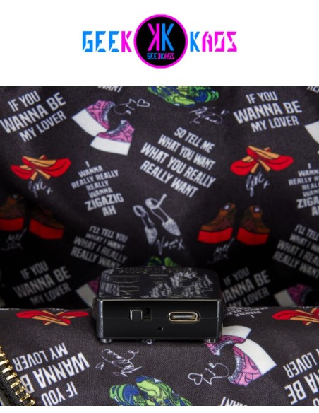 MINI MOCHILA - SPICE GIRLS (LIGHT UP) - LOUNGEFLY