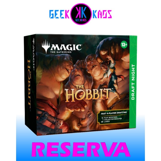 MAGIC: THE GATHERING - THE HOBBIT - DRAFT NIGHT - INGLES