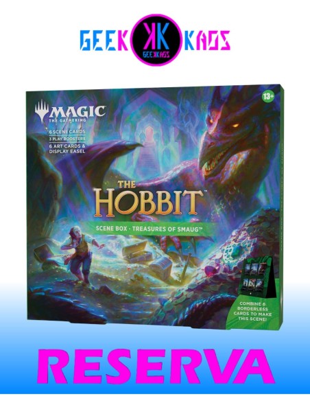 MAGIC: THE GATHERING - THE HOBBIT - SCENE BOX DISPLAY - TREASURES OF SMAUG - INGLES