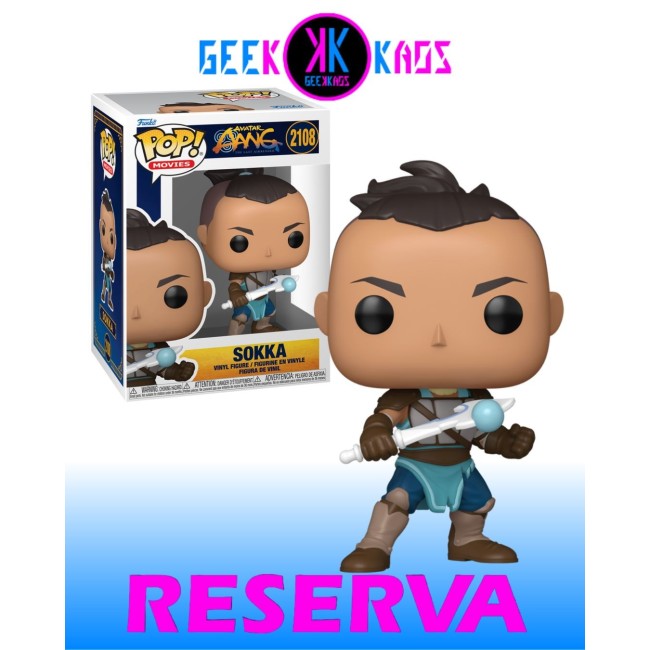 FUNKO POP! - AVATAR AANG - SOKKA 2108
