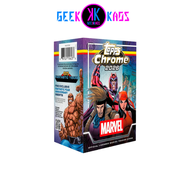 TOPPS - MARVEL COMICS CHROME VALUE BOX 2026