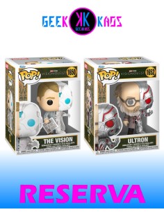 2-PACK - FUNKO POP! - VISIONQUEST - THE VISION 1650, ULTRON 1652