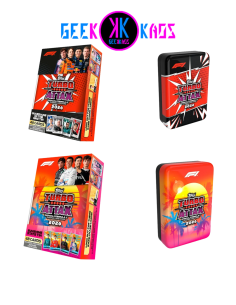 TOPPS - MEGA TIN TURBO ATTAX FORMULA 1 2026 (DISEÑO ALEATORIO)