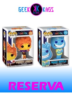 2-PACK - FUNKO POP! ELEMENTAL - EMBER LUMEN 1791, WADE RIPPLE 1792