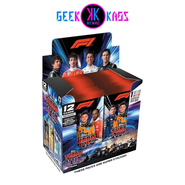 TOPPS - BOOSTER BOX TURBO ATTAX FORMULA 1 2026