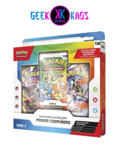 POKEMON TCG - CAJA ILUSTRACIÓN - PRIMEROS COMPAÑEROS SERIE 3
