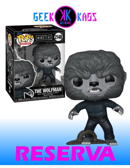 FUNKO POP! - MONSTERS - WOLFMAN 2148