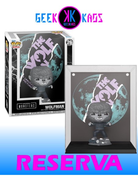 FUNKO POP! COVER VHS - MONSTERS - WOLFMAN 26