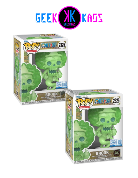 FUNKO POP! - ONE PIECE - BROOK 2325 (SE) ( BUNDLE REGULAR+CHASE)