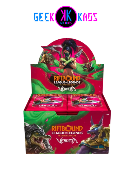 LEAGUE OF LEGENDS TCG - RIFTBOUND: VENDETTA BOOSTER BOX DISPLAY