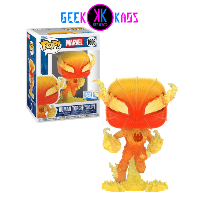 FUNKO POP! - MARVEL - HUMAN TORCH (SPIDER-MAN MASH-UP) 1606 (SE)