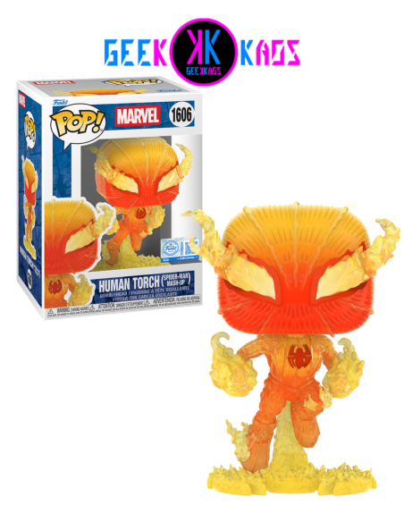 FUNKO POP! - MARVEL - HUMAN TORCH (SPIDER-MAN MASH-UP) 1606 (SE)