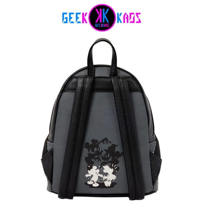MINI MOCHILA - DISNEY - MICKEY & MINNIE LIGHT UP GLOW - LOUNGEFLY