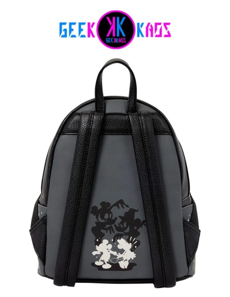 MINI MOCHILA - DISNEY - MICKEY & MINNIE LIGHT UP GLOW - LOUNGEFLY
