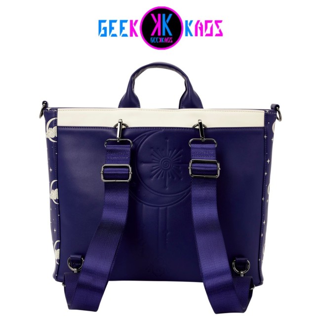 MINI MOCHILA - NIGHTMARE BEFORE CHRISTMAS - JACK SKELLINGTON & SALLY "NIGHT SKY" - LOUNGEFLY