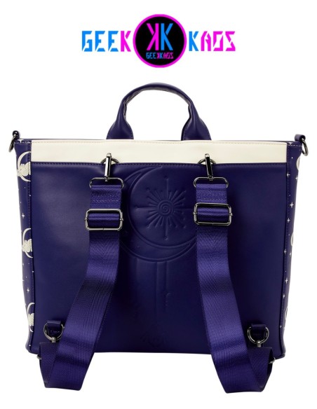 MINI MOCHILA - NIGHTMARE BEFORE CHRISTMAS - JACK SKELLINGTON & SALLY "NIGHT SKY" - LOUNGEFLY