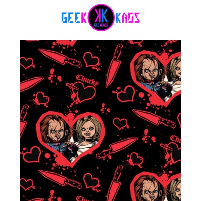 MINI MOCHILA - CHUCKY - TIFFANY COSPLAY - LOUNGEFLY