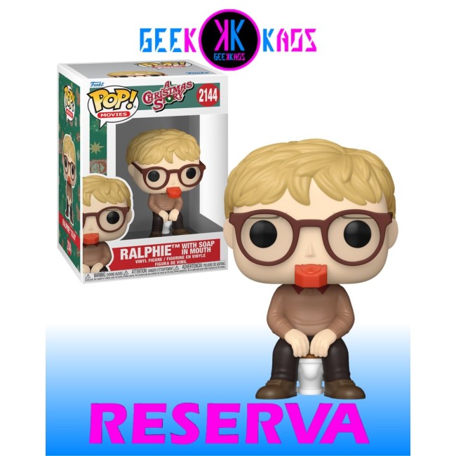 FUNKO POP! - A CHRISTMAS STORY - RALPHIE WITH SOAP IN MOUTH 2144
