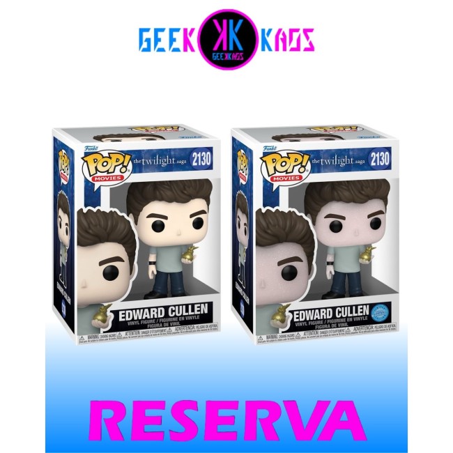 FUNKO POP! - THE TWILIGHT SAGA - EDWARD CULLEN 2130 (BUNDLE)