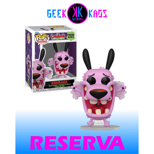 FUNKO POP! - COURAGE THE COWARDLY DOG - COURAGE 2121