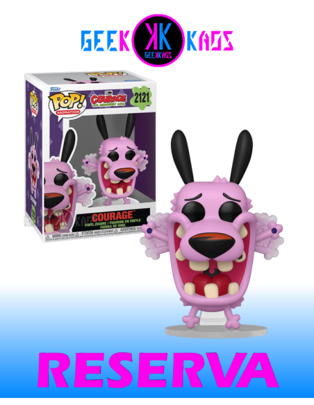 FUNKO POP! - COURAGE THE COWARDLY DOG - COURAGE 2121