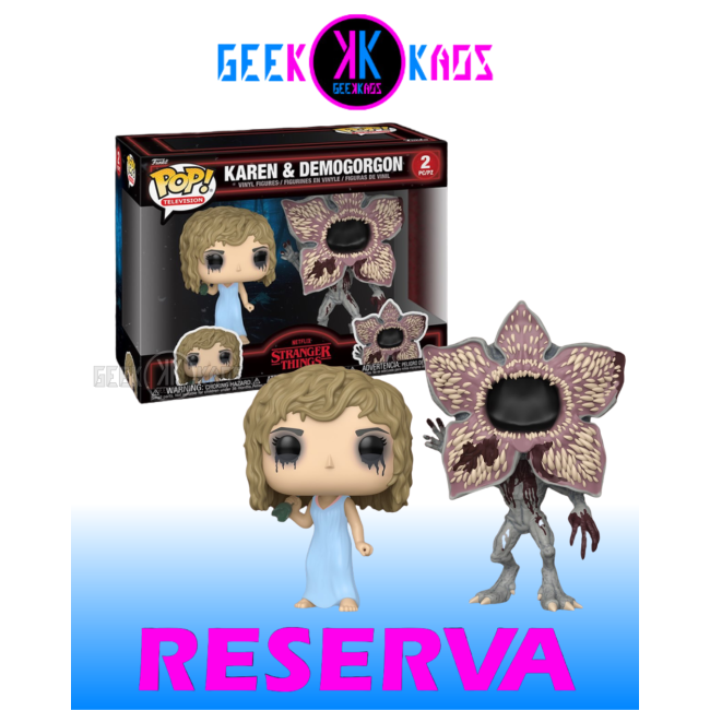 FUNKO POP! - STRANGER THINGS - KAREN & DEMOGORGON (2-PACK)