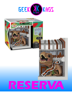 FUNKO POP! NOOK - JURASSIC PARK - T.REX IN VISTOR CENTER