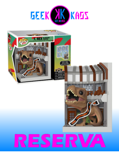 FUNKO POP! NOOK - JURASSIC PARK - T.REX IN VISTOR CENTER