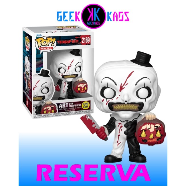 FUNKO POP! - TERRIFIER 2 - ART WITH STEVE´S HEAD 2169