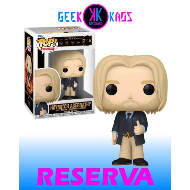FUNKO POP! - THE WORLD OF THE HUNGER GAMES - HAYMITCH ABERNATHY 2116