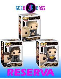 3-PACK - FUNKO POP! THE WORLD OF THE HUNGER GAMES - KATNESS EVERDEEN 2115, HAYMITCH ABERNATHY 2116, KATNESS EVERDEEN 2117