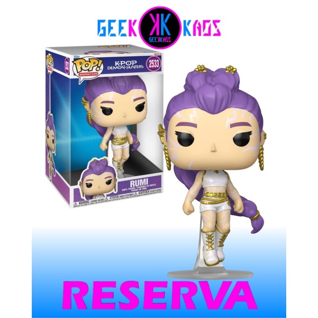 FUNKO POP! - K-POP DEMON HUNTERS - RUMI 2533 (JUMBO)